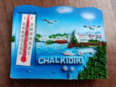 D6 - Magnet frigider - tematica turism - Grecia 83 foto