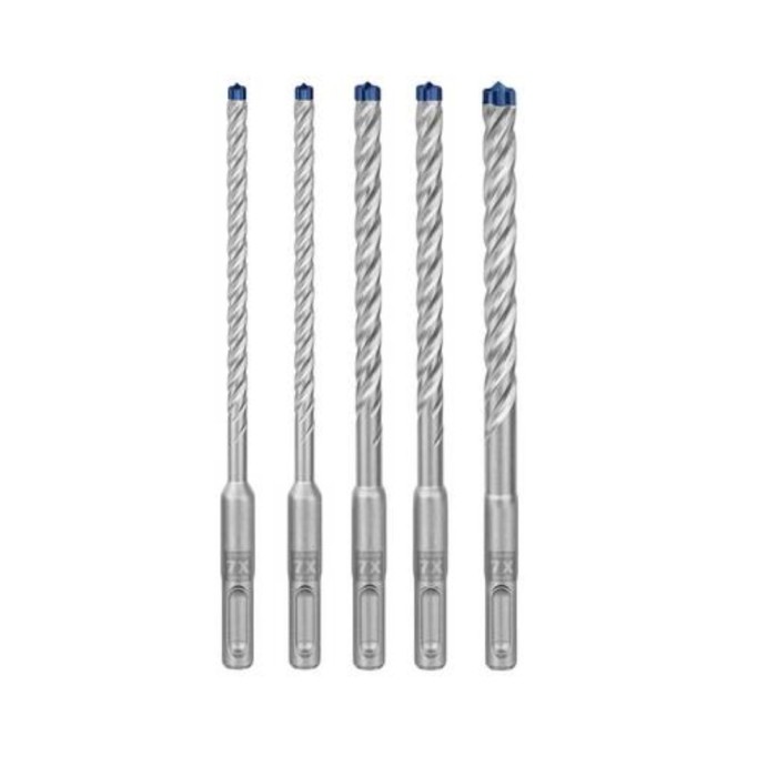 BOSCH Set de burghie EXPERT SDS plus-7X, 6/6/8/8/10 mm, 5 buc