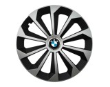 Cumpara ieftin Set 4 capace roti Fame Gri-Negru cu inel R14, pentru gama auto BMW, Autohelix MSA