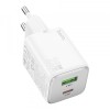 Incarcator Retea HOCO N41, 20W, 3A, 1 x USB-A - 1 x USB-C, Alb