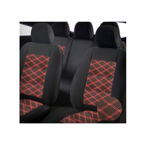 Huse scaune auto universale PREMIUM cu bancheta spate fractionata Cod:F3001-P43 Automotive TrustedCars