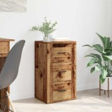 VidaXL Bufet cu sertar Lemn vechi 40 x 33 x 70 cm Lemn compozit