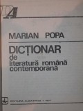 DICTIONAR DE LITERATURA ROMANA CONTEMPORANA