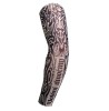 Manșon Tatuaj Brat Textil Elastic 3D Volani Divociny Negru Imitatie Fete Baieti 14+