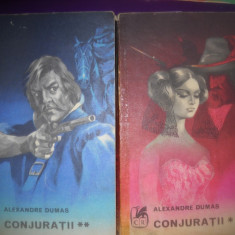 HOPCT CONJURATII / ALEXANDRE DUMAS-2 VOLUME - 1973 / 611 PAGINI