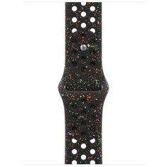 Curea Apple pentru Apple Watch 42mm Midnight Black Nike Sport Band M/L