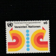 Natiunile Unite Vienna-1980-Lupta pentru pace,dantelat,MNH,Mi.11