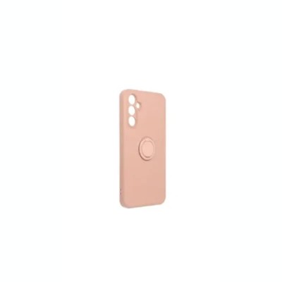 Husa Cover Silicon Finger Grip pentru Samsung Galaxy A54 5G Roz foto