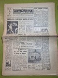 Ziarul sportul popular 17 iunie 1967 - articol despre cum a castigat rapid bucuresti campionatul de fotbal,povestea rapidului