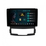 Navigatie 2K Ssang Yong Korando (2010-2013) 4GB RAM Android Octacore Slot Sim 4G DSP GPS Wi-FI Carplay Android Auto USB Bluetooth Waze Touchscreen 9.5