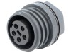 Conector Circular Soclu Mamă 5 PIN Alamă