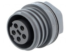 Conector Circular Soclu Mama 5 PIN Alama foto