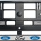 Set 2 bucati, suport numar inmatriculare Ford