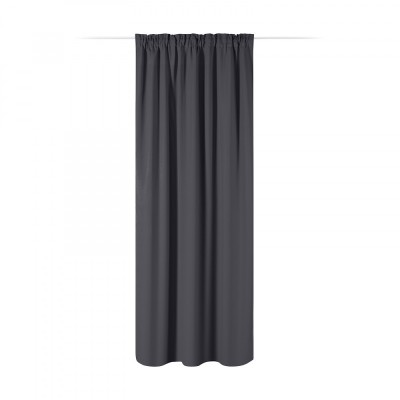 Draperie Lola cu rejansa Jemidi, 140 x 250 cm, Gri, Poliester, 55308.73 foto