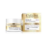 Eveline Gold Lift Expert Cream Serum 50+ Crem cu particule de aur 50 ml
