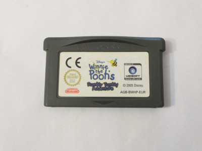 Joc Nintendo Gameboy Advance GBA - Winnie the Pooh&amp;#039;s Rumbly Tumbly Adventure foto