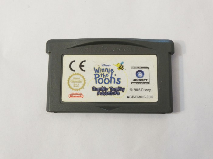 Joc Nintendo Gameboy Advance GBA - Winnie the Pooh&#039;s Rumbly Tumbly Adventure