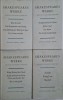Shakespeare Werke, Vol. 1, 3, 4, 5 - Opere Complete | Carte Antică