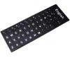 Sticker tastatura layout ENG (US) negru