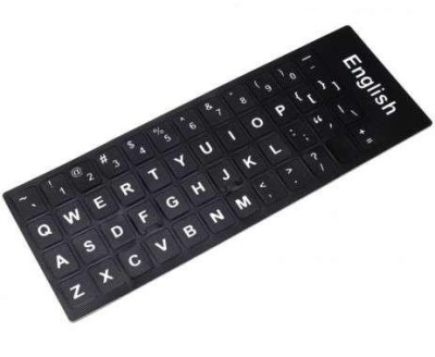 Sticker tastatura layout ENG (US) negru foto