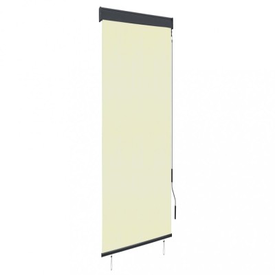 Jaluzea tip rulou de exterior, crem, 60 x 250 cm foto