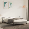 Cadru de pat cu tablie, gri deschis, 120x200 cm, catifea GartenMobel Dekor, vidaXL
