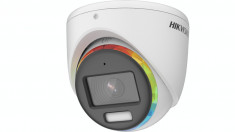 Camera de supraveghere Hikvision Turbo HD turret DS-2CE70DF8T-MFSLN (3.6mm); 2MP, Color Vu - imagini color pe timp de noapte, mirofon audio incorporat foto