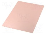 Laminat FR4 1,5mm SOLDER PEAK - Răşină Epoxidică L: 297mm W: 210mm
