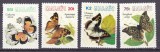 Malawi 1993 fauna fluturi MI 617-620 MNH