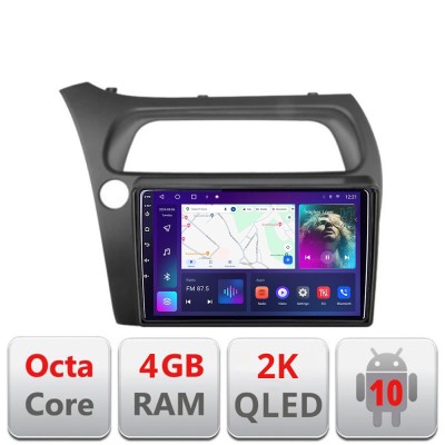 Navigatie Honda Civic Hatchback 2006-2012 C-hatchback Android Octa Core Ecran 2K QLED GPS 4G 4+32GB 360 kit-hatchback+EDT-E409-2K CarStore Technology foto