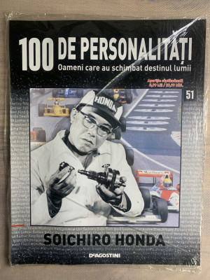 Revista 100 personalități Soichiro Honda nr.51 foto