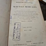 Dictionnaire encyclopedique des sciences medicales, tome huitieme BAA- BEI