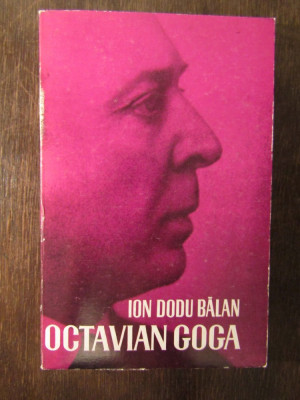 OCTAVIAN GOGA -ION DODU BALAN (DEDICATIE ,AUTOGRAF ) foto