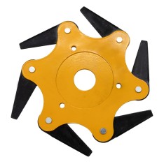 Disc motocoasa tip stea 6T Rotor, prindere 25,4 mm pentru vegetatie densa