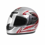 Casca Moto/Scuter Full Face FIXATO, Viziera Detasabila, Marime Universala 59-62cm, Gri