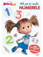 Ma joc si invat. Numerele. Carte de activitati cu autocolante/***