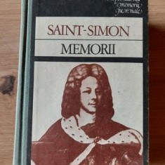 Saint-Simon Memorii