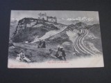 Carte Poștală Vintage Elveția - Rigi-Kulm , Zonă de schi din Elveția (cel mai probabil din perioada 1900&ndash;1940)