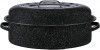 Gnite Ware Email pe oțel Prăjitor oval acoperit de 18 inchi, capacitate de 15 lb