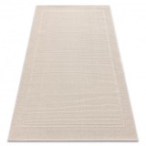 Covor TIMO 5979 sisal exterior cadru bej, 200x290 cm