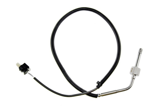 Senzor temperatura filtru particule Mercedes M W166 250cdi 2011-, In Fata La Catalizator - 640mm - Indoit, NTY EGT-ME-023