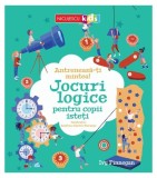 Antrenează-ți mintea! Jocuri logice pentru copii isteți - Paperback - Ivy Finnegan - Niculescu