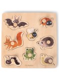 Filibabba Wooden Silhouette Puzzle Forest Friends (fi-03370)