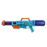 Pistol de apă din plastic, 67 cm, Albastru-Portocaliu-Bleu, CMCLASS