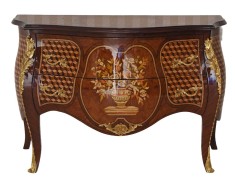 Comoda Rococo din lemn masiv furniruit CAT071