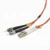 Cablu Fibra Optica, conectori LC-ST, 1m, duplex multimode, CFO-LCST-OM2-1M