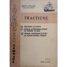 TRACTIUNE. TRACTIUNEA ELECTRICA. TRENURI AUTOMOTOARE USORARE. TRENURI SUBURBANE-COLECTIV