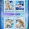SIERRA LEONE 2016 - Ursi polari / set complet - bloc+colita MNH (2 imagini)