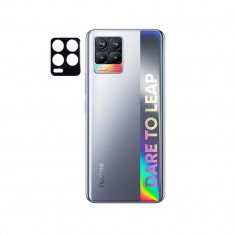 Folie Camera pentru Realme 8 Techsuit Full Camera Glass Negru