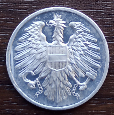 Moneda Austria - 2 Groschen 1971 - An rar - Proof foto